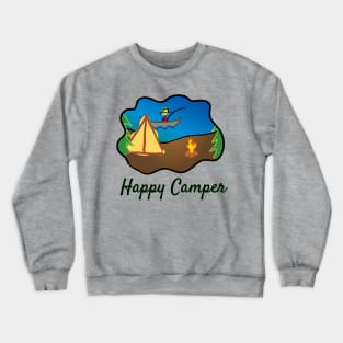 Happy Camper Crewneck Sweatshirt